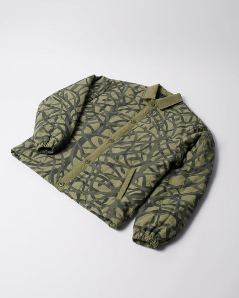 A Forest quilted jacket