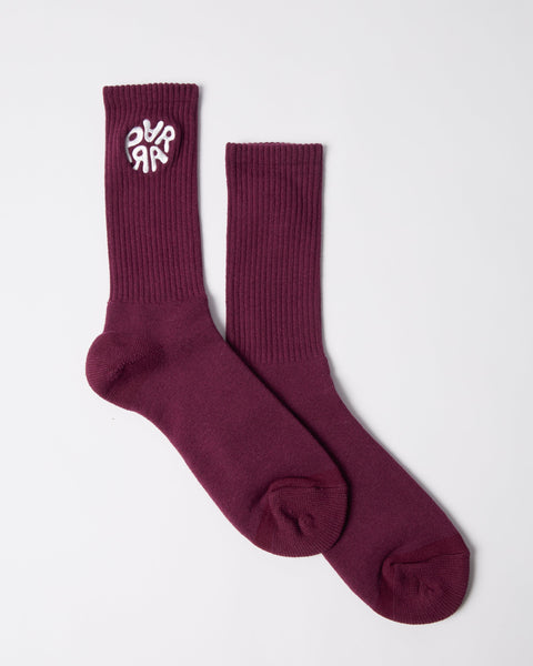 1976 logo crew socks