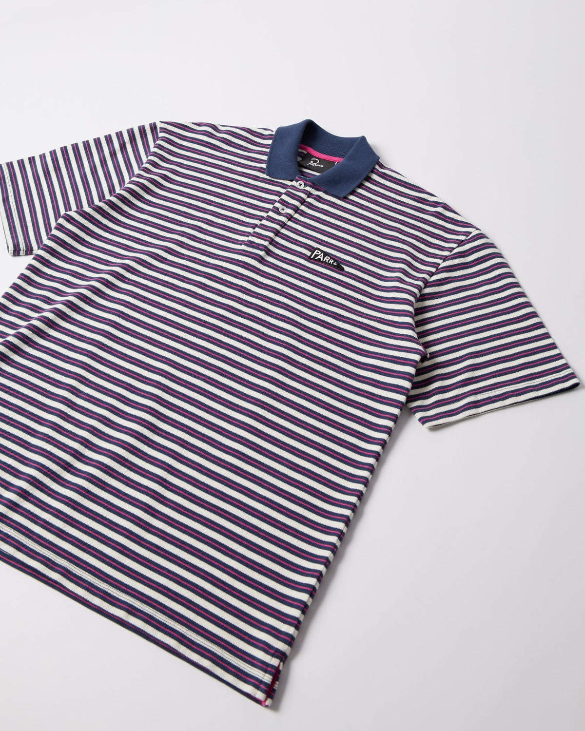 Flag striper polo shirt