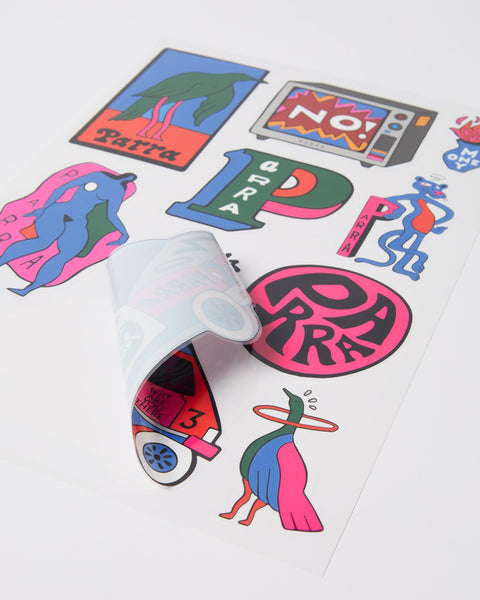 Another various vinyl sticker sheet