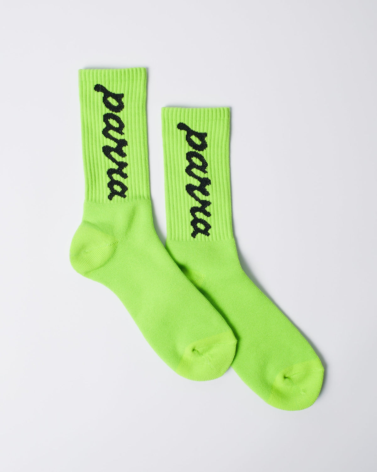 Lowercase scriptlogo crew socks