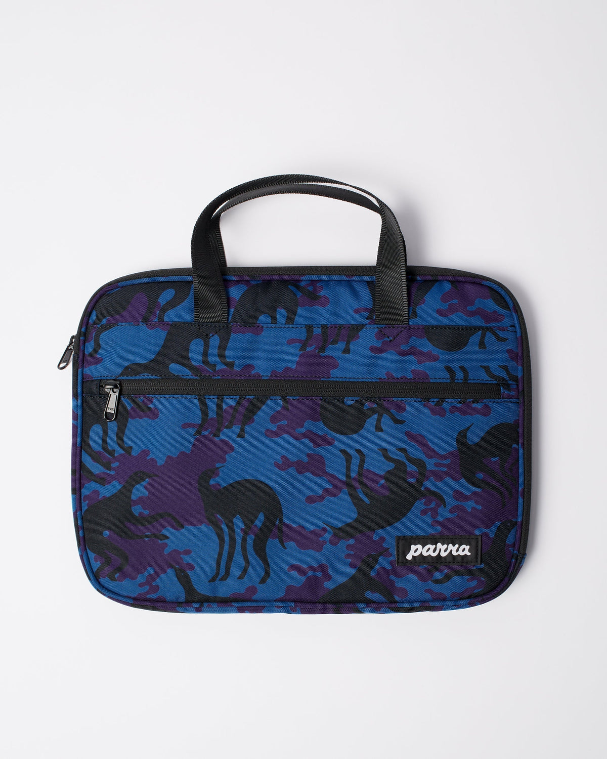 Purple camo beast laptop sleeve