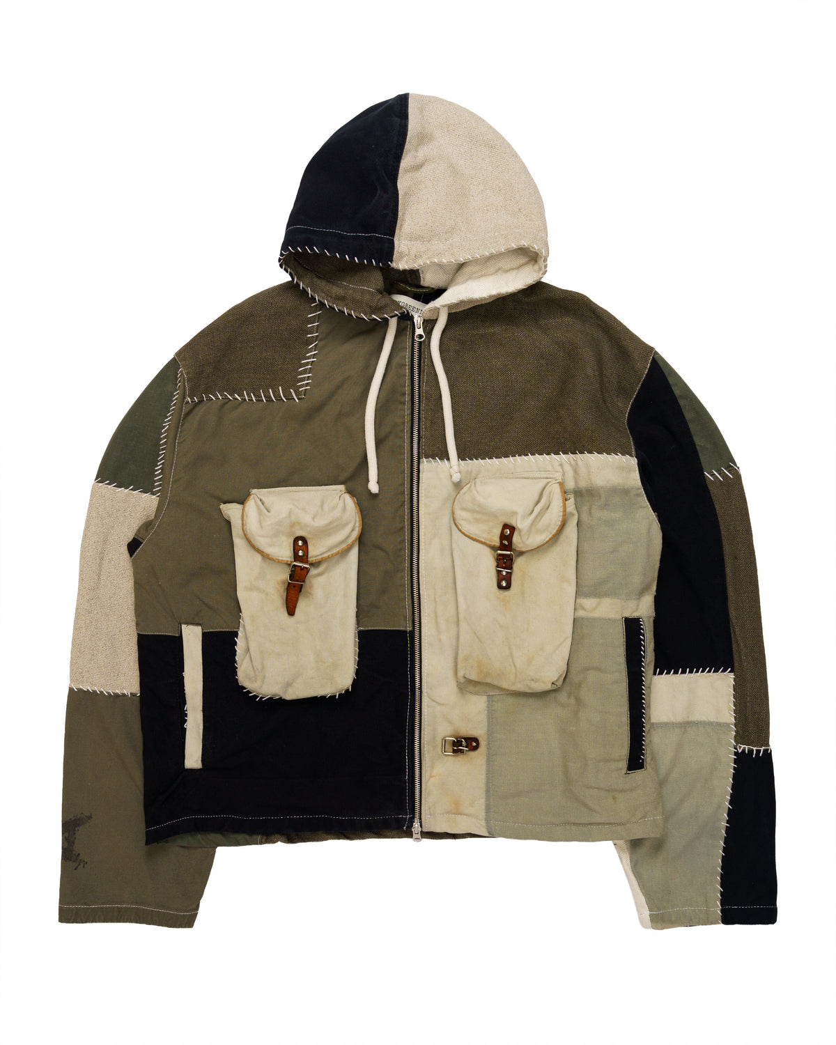 Patchwork Hoodie
