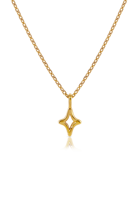 Ansel Necklace, Gold
