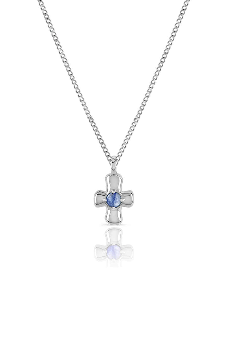 Aziel Necklace, Silver