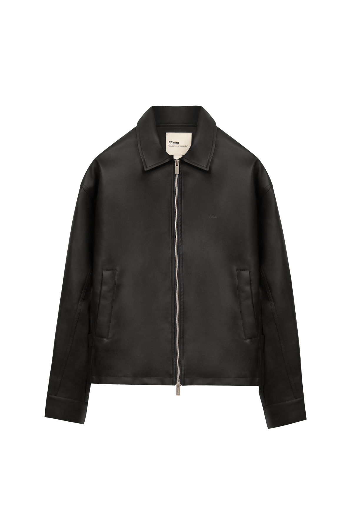 Zayn Leather Jacket, Black