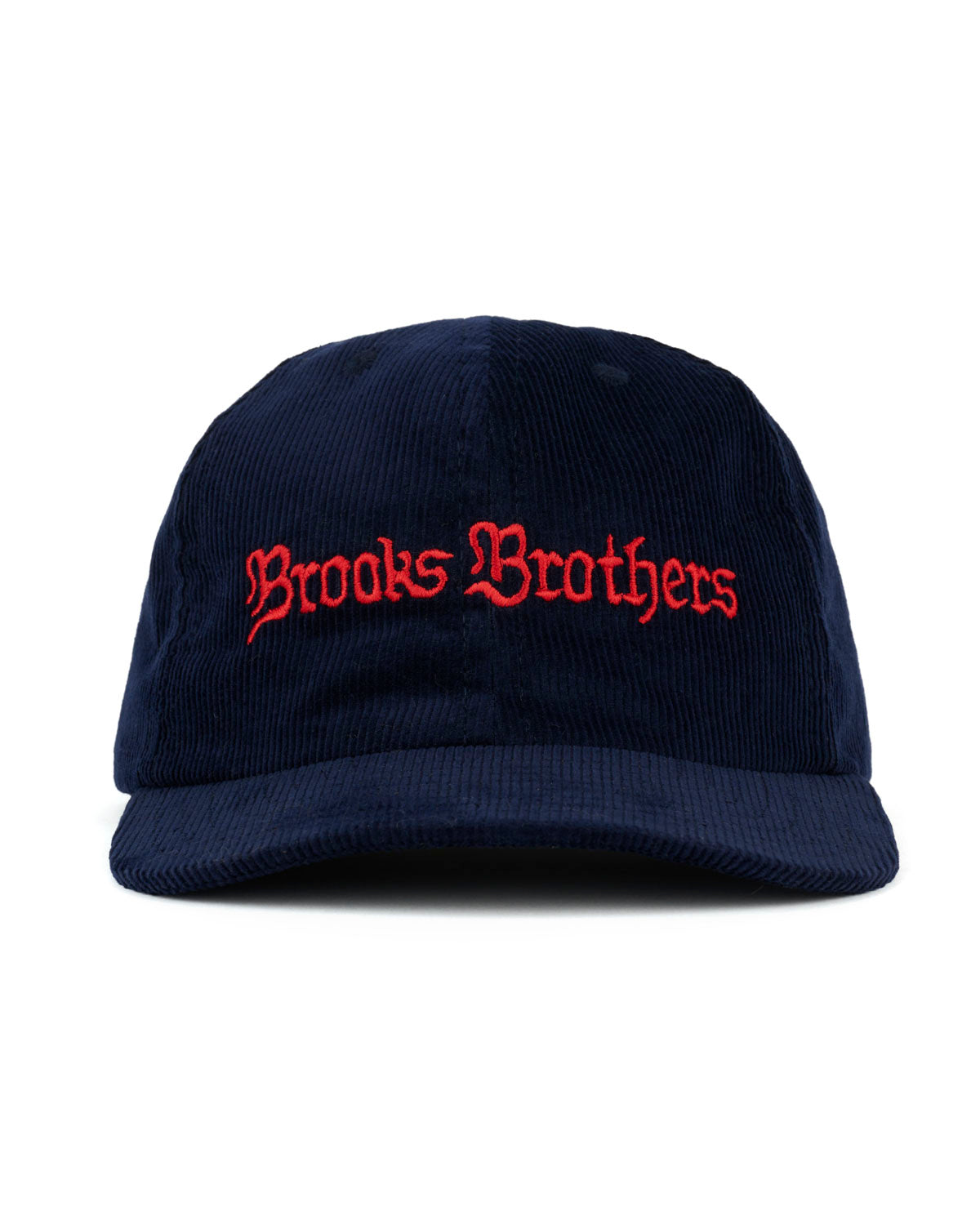 Brooks Brothers California 6 Panel Corduroy Hat - Navy
