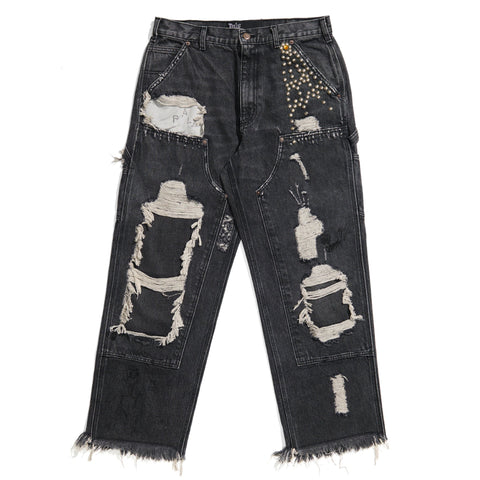 Busted dbl knee jean