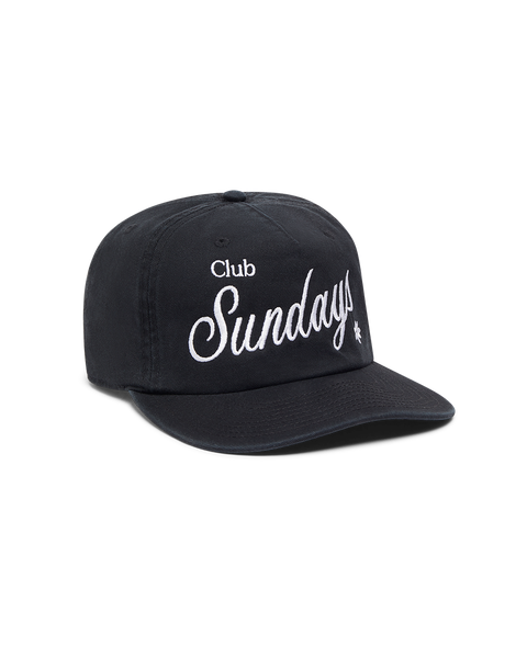 club cap black
