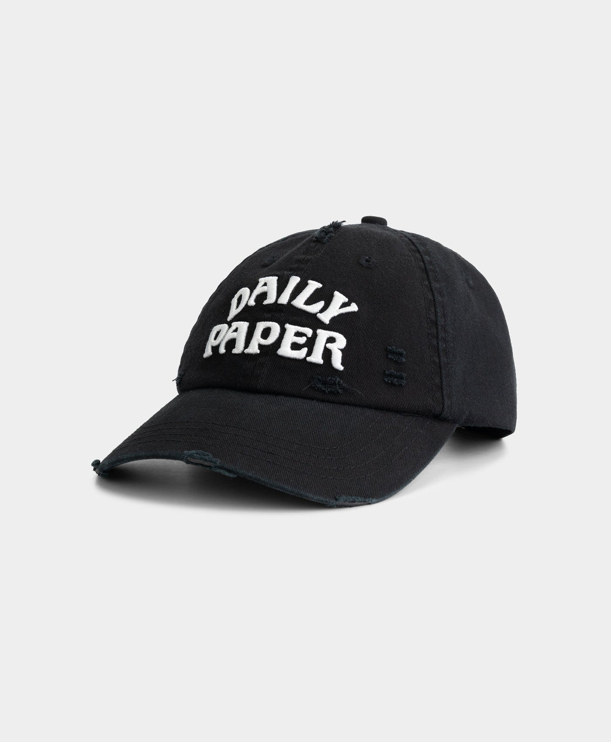 Black Stack Arch Cap