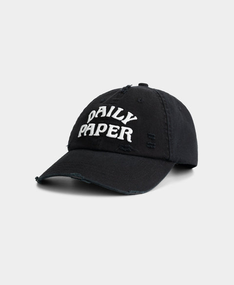 Black Stack Arch Cap