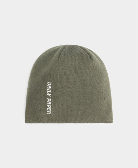 Green Dias Skull Beanie