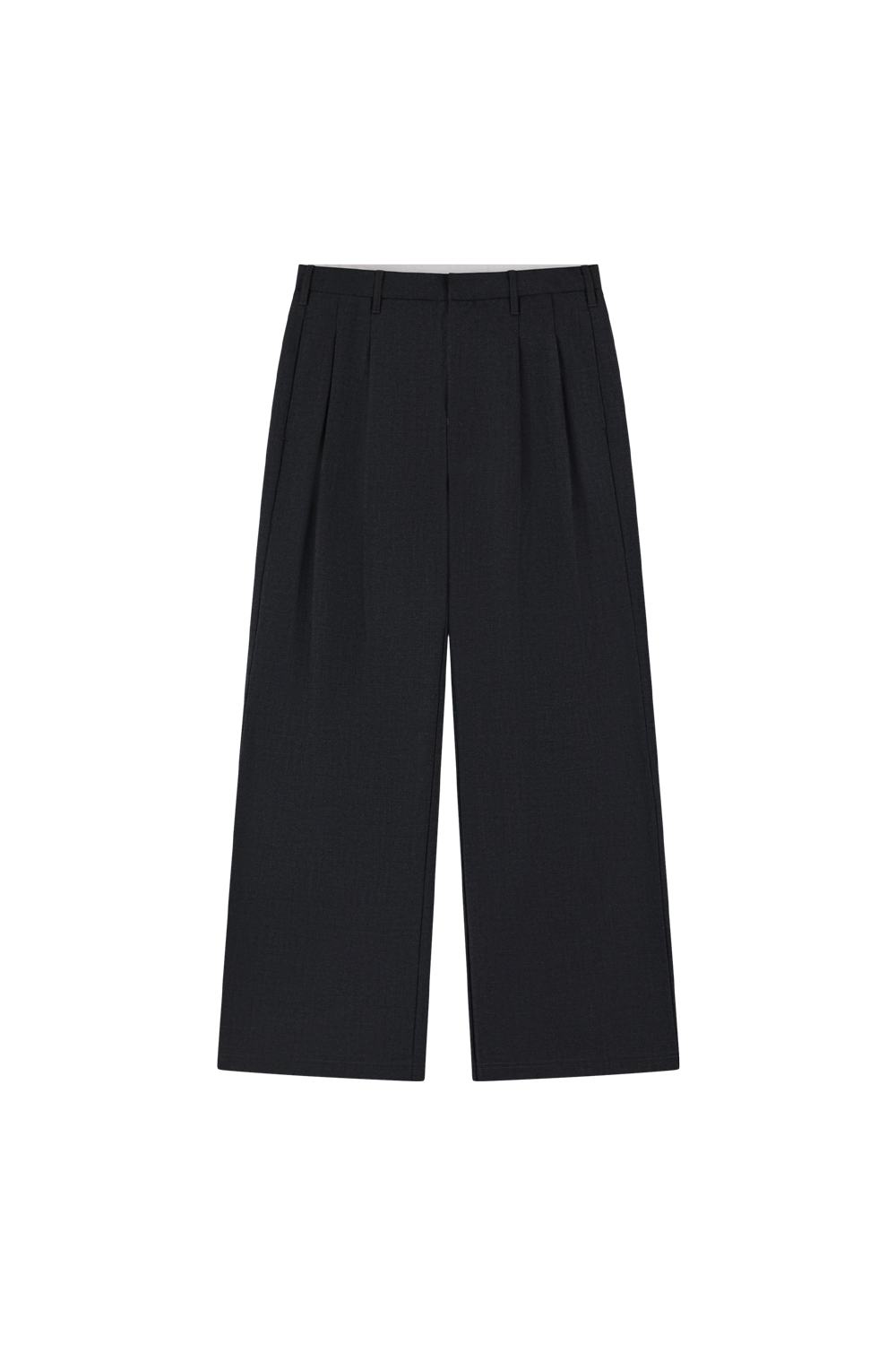 Dylan Wool Trousers, Charcoal