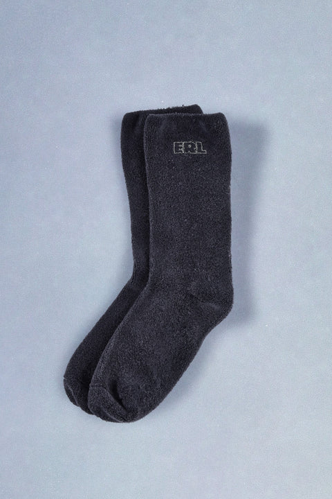 black soft socks