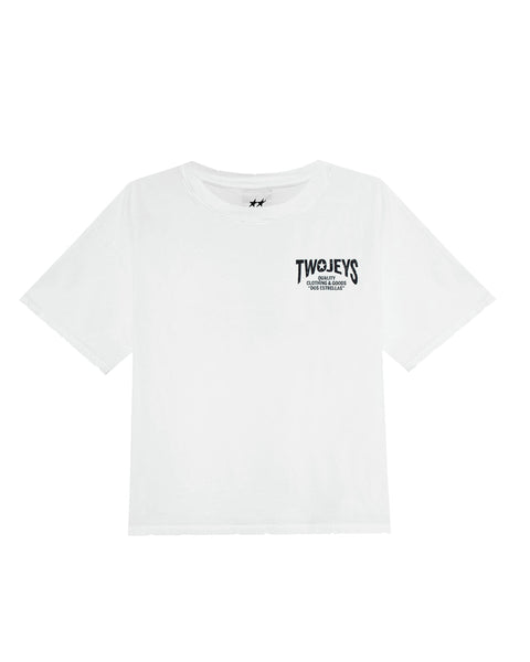 "Dos Estrellas" T-Shirt White