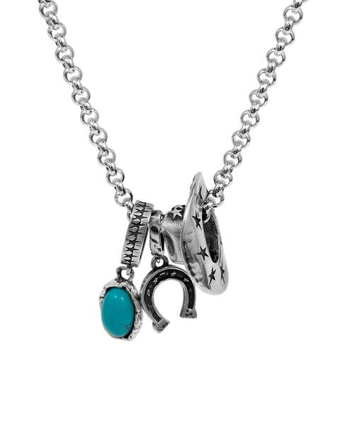 Hat Stone Necklace