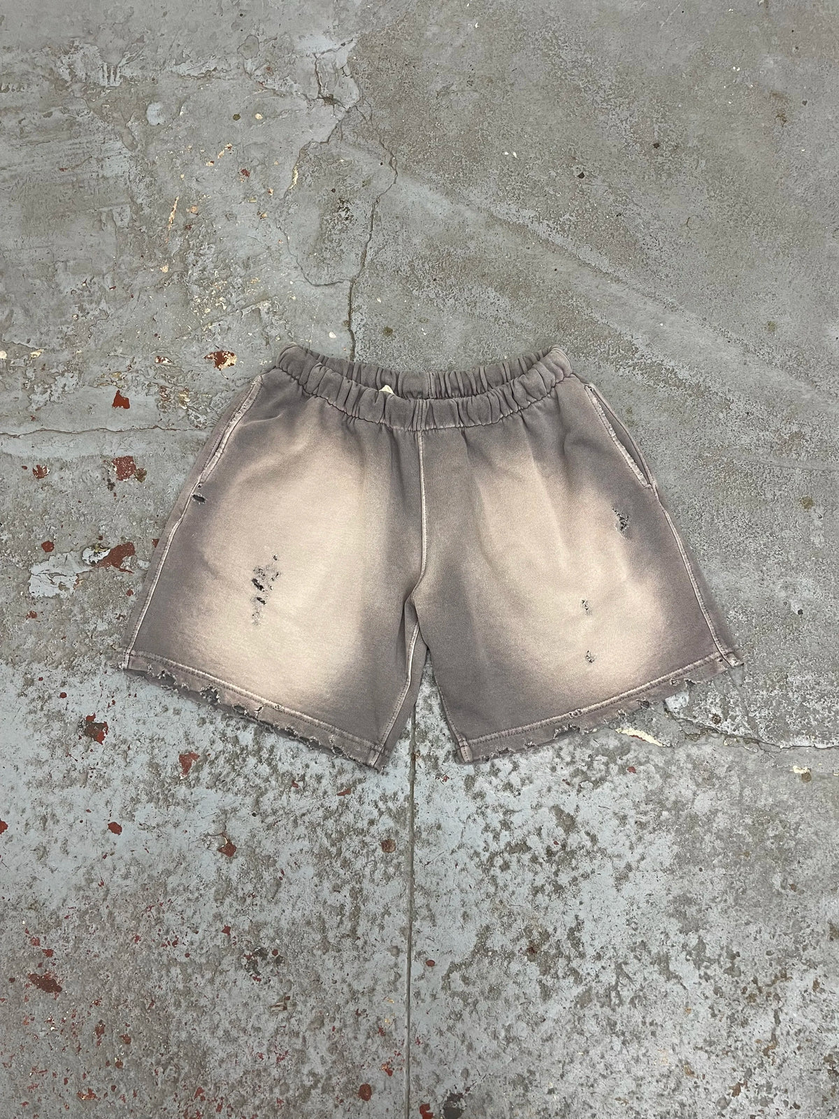 Classic terry shorts in vintage grey