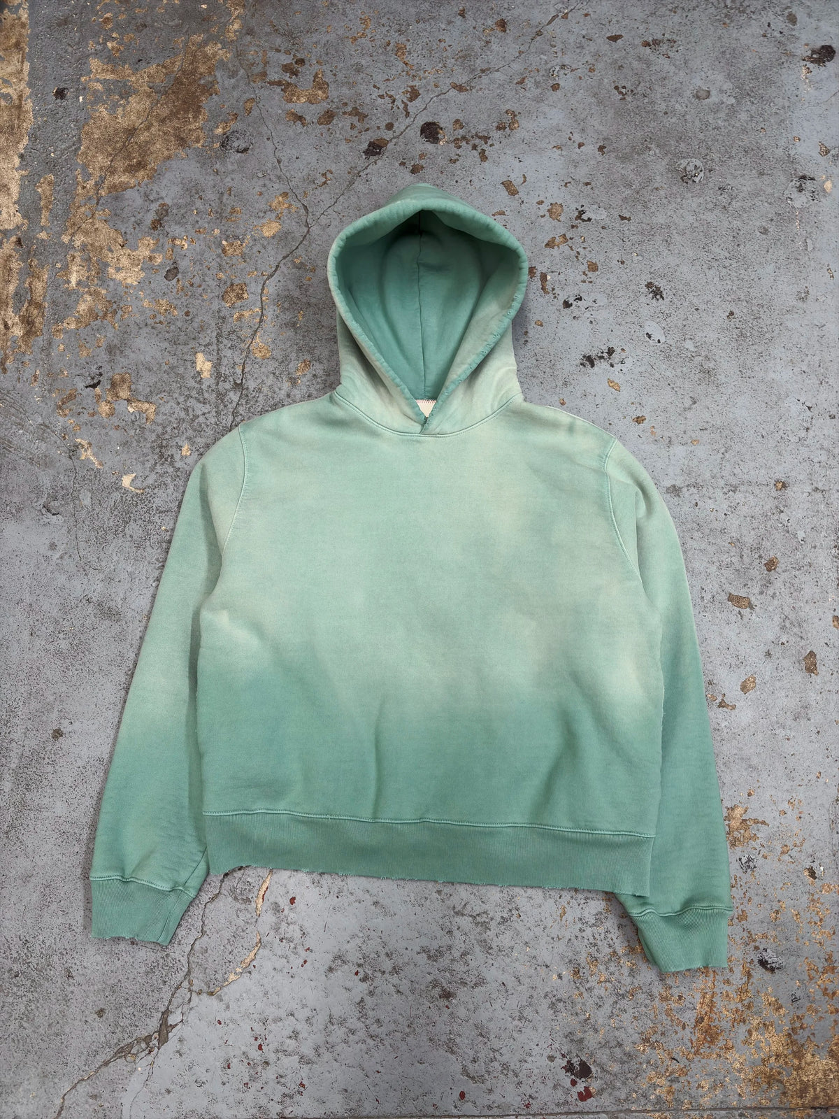 Classic hoodie 02 aged sea foam