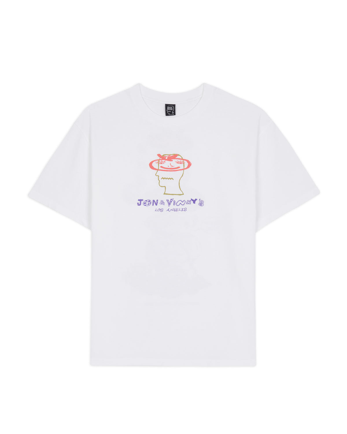 Brain Dead x Jon & Vinny's T-shirt - White