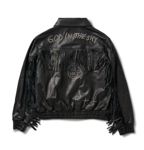 REAL LIFE FRINGE JACKET