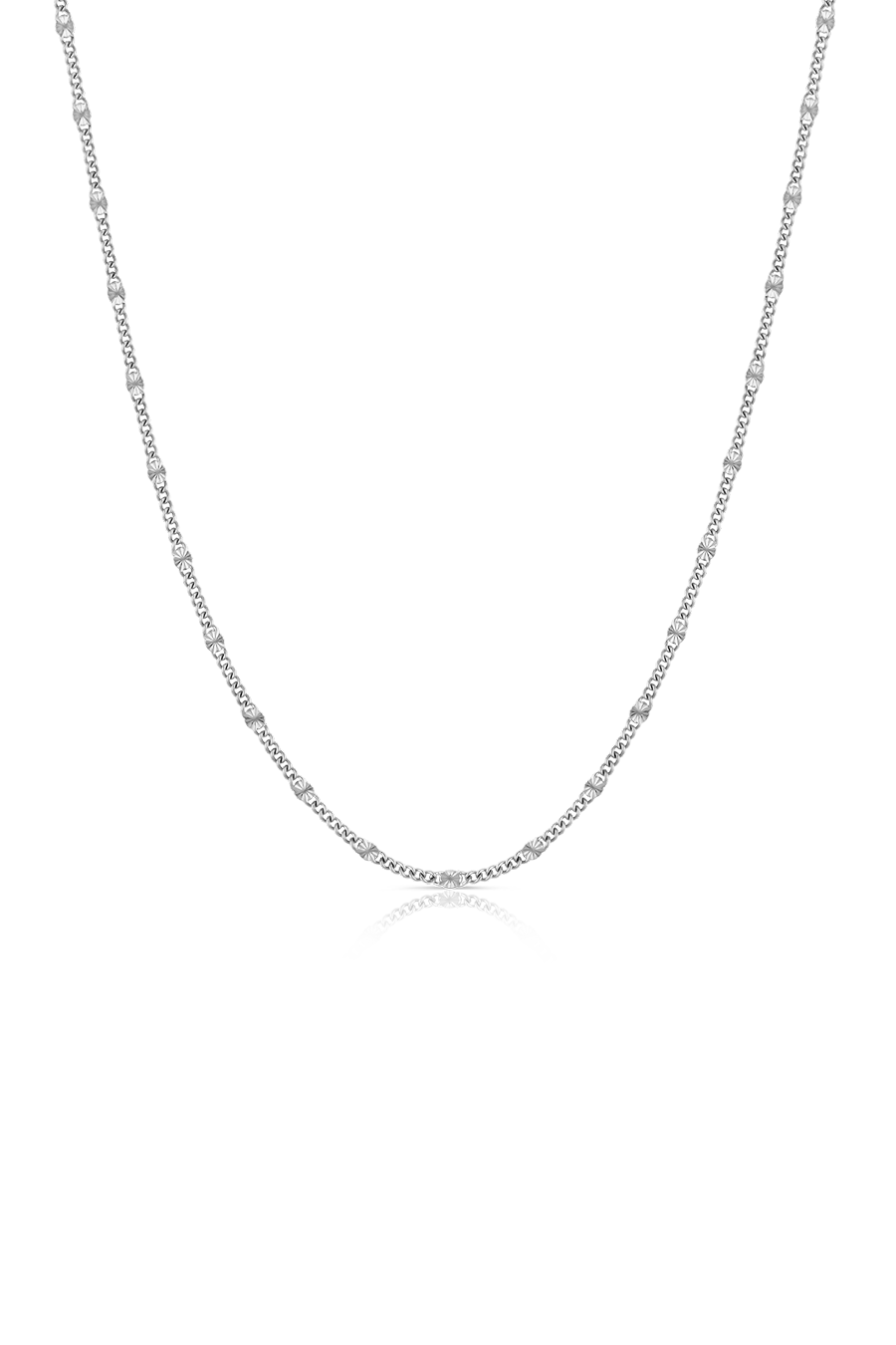 Leif Necklace, Silver