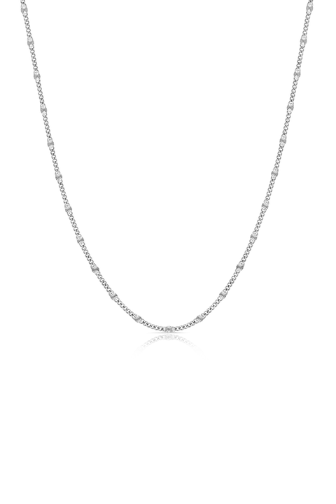 Leif Necklace, Silver