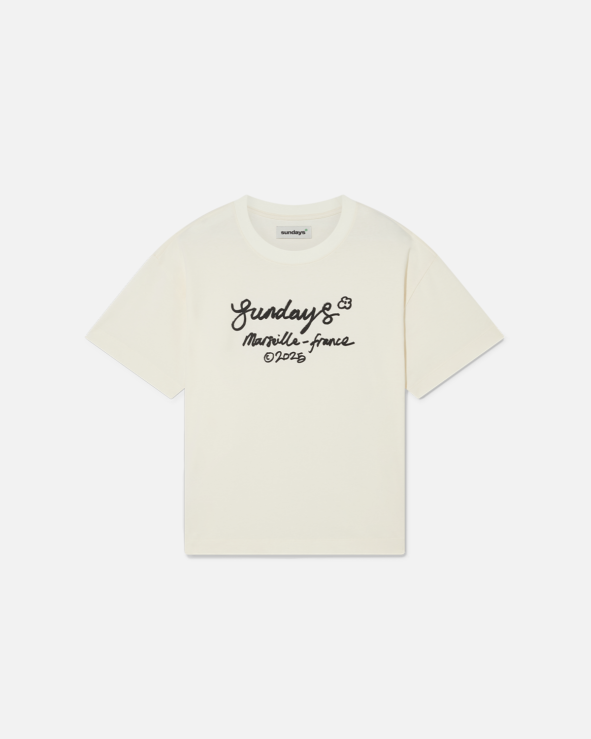 Marseille Tee - White