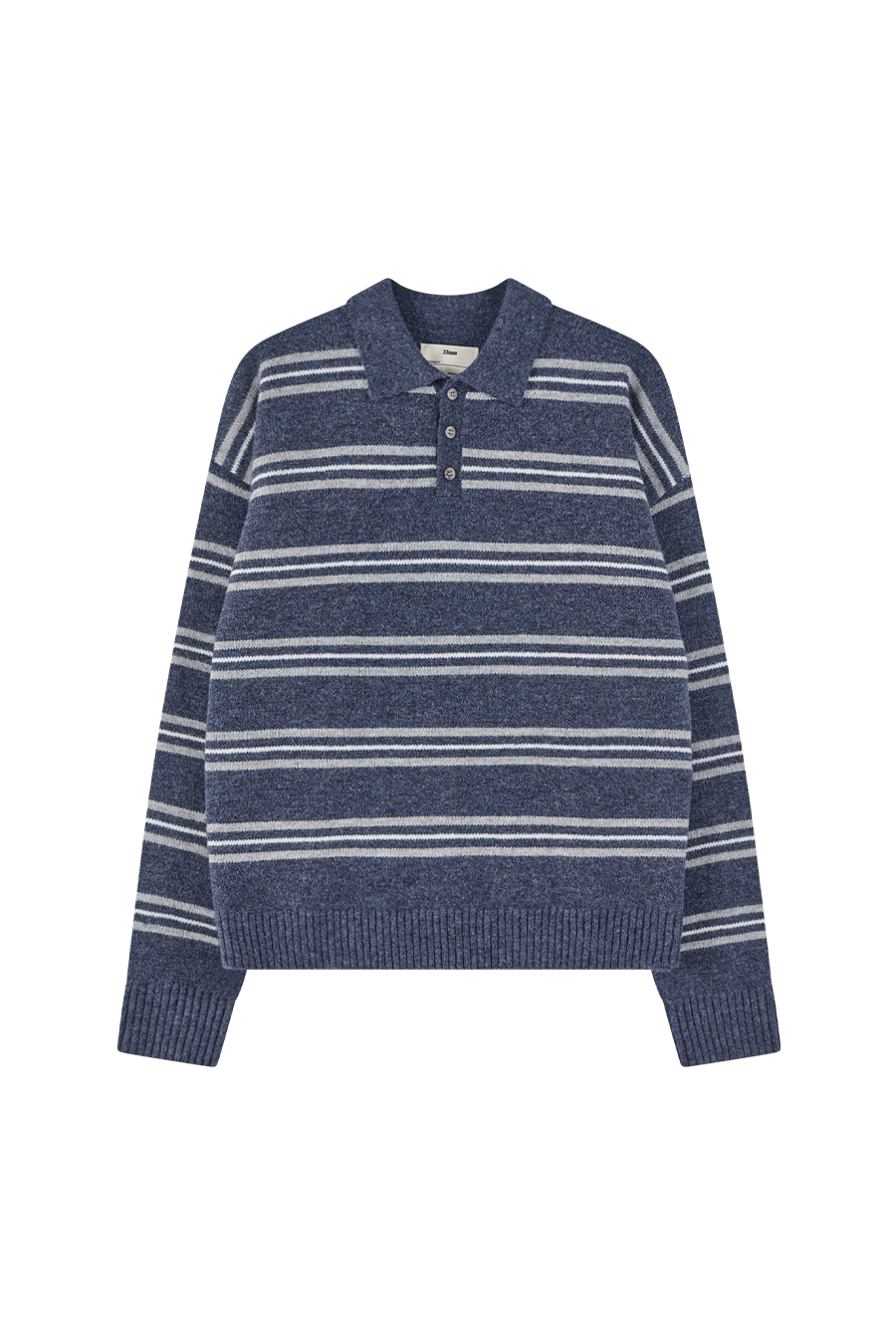 Myles Polo Knit, Navy