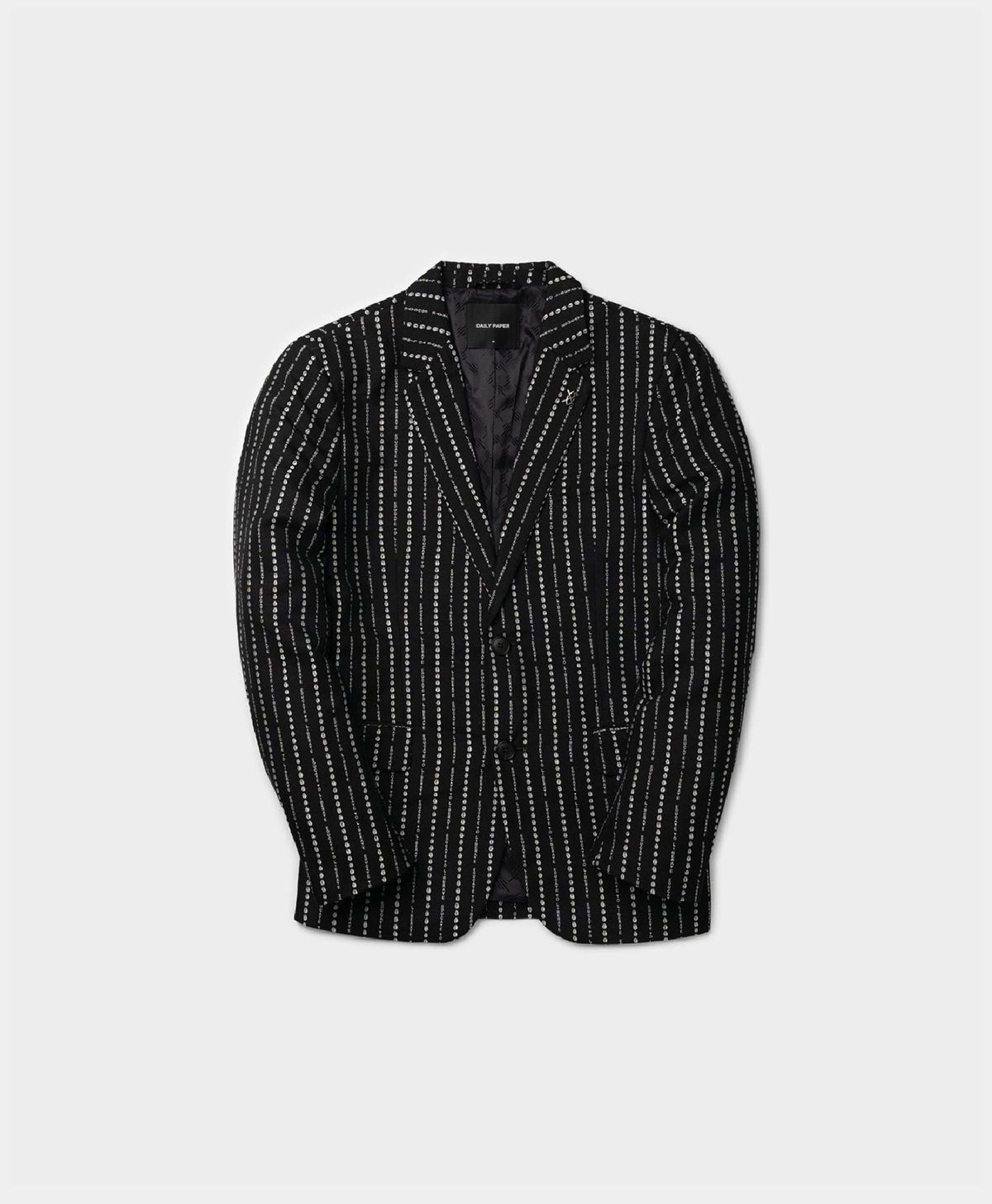 Black Pinstripe Malick Blazer