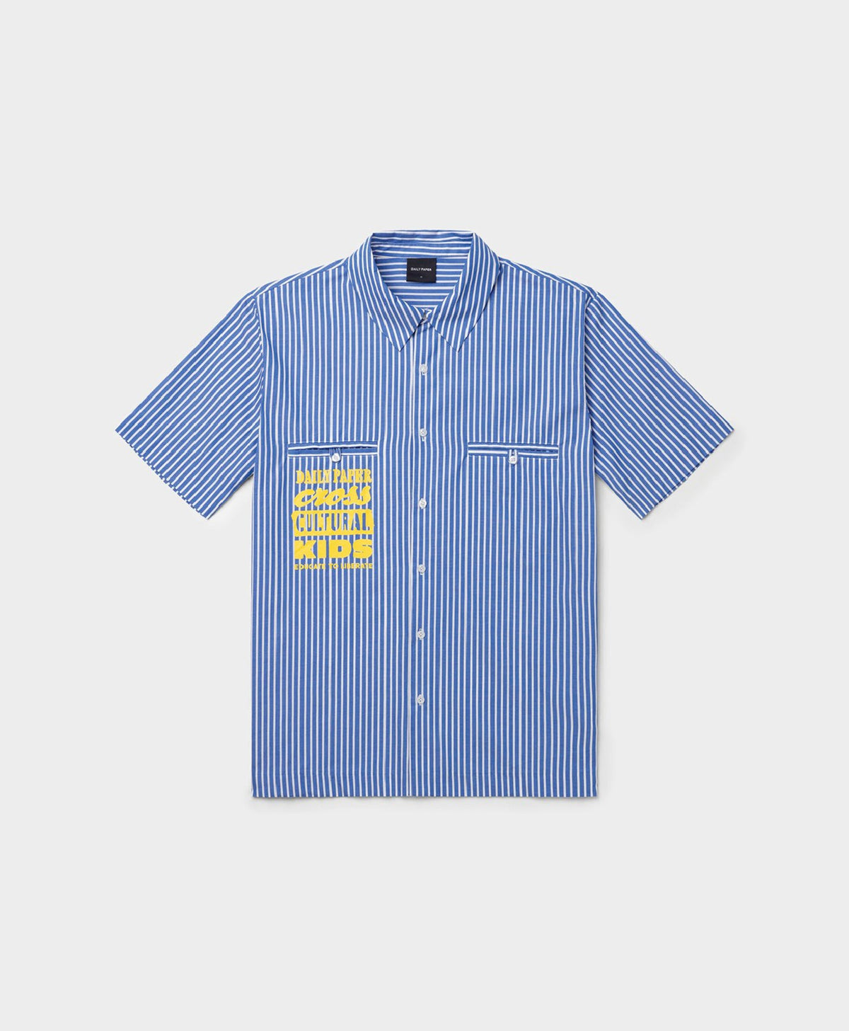 Blue White Stripe Masin Shirt