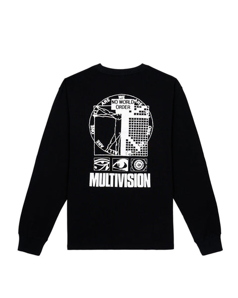 Multi Vision Long Sleeve Shirt - Black