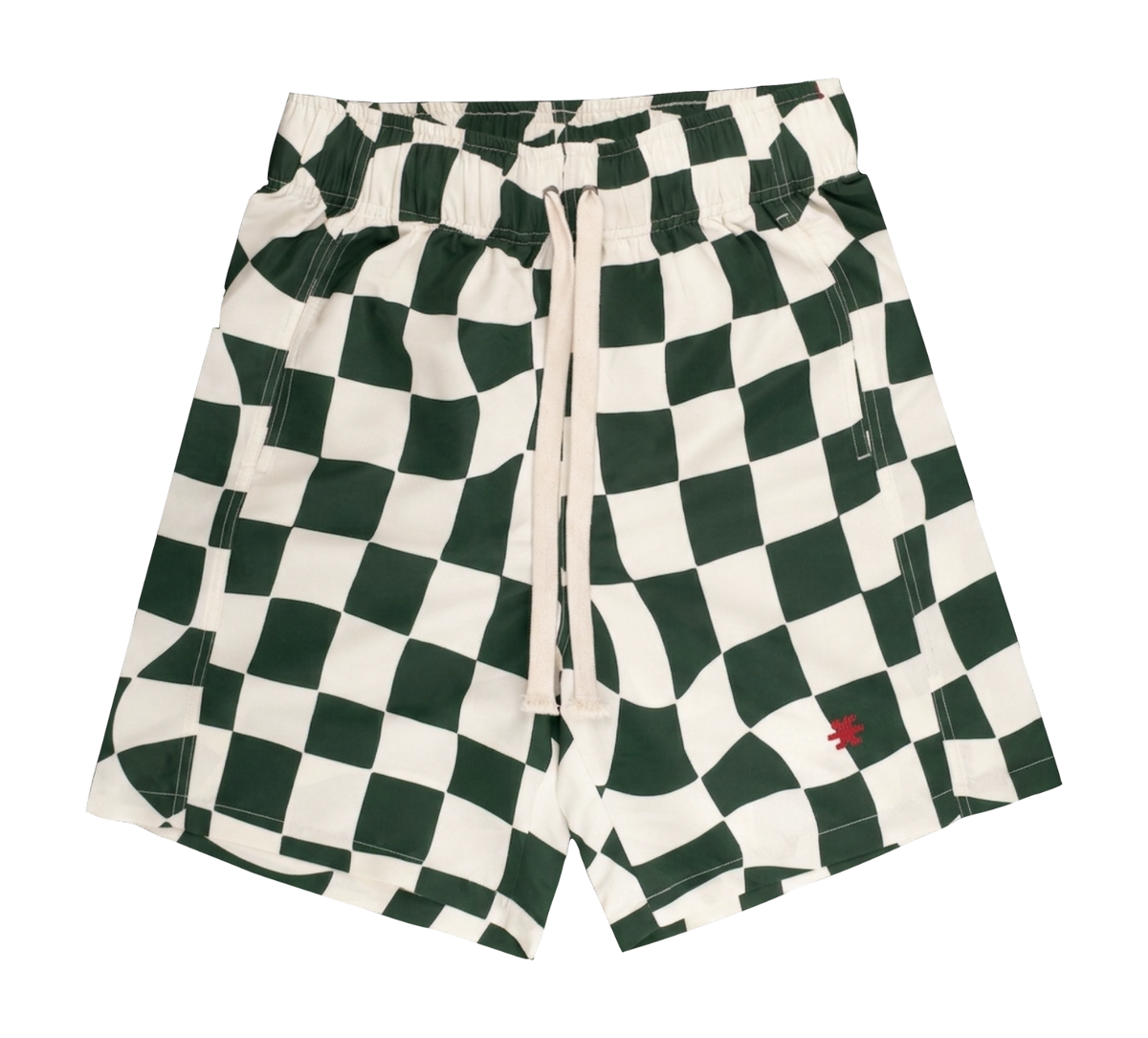 Checks Green / White