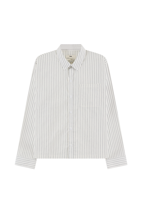 Nika Shirt, White Stripe