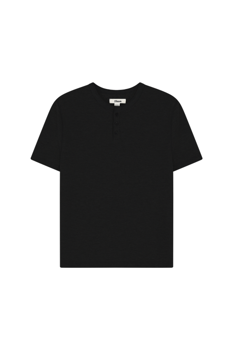Nils Henley T-Shirt, Black