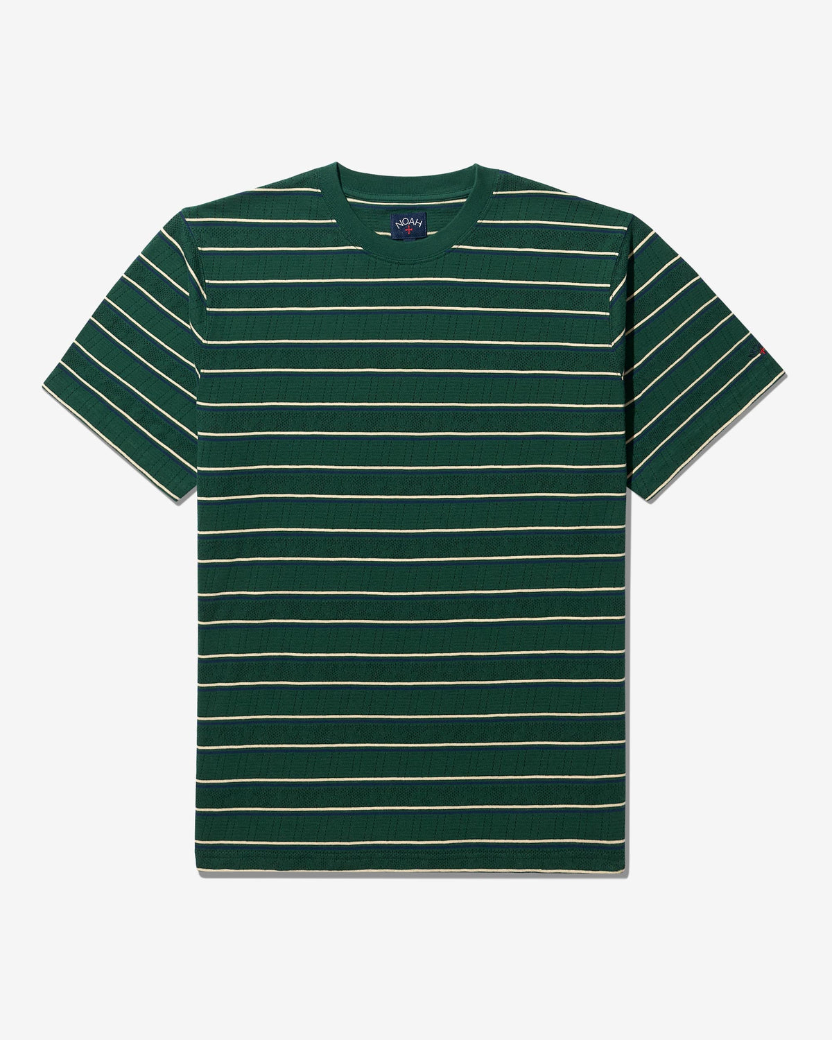 Striped Pointelle Tee