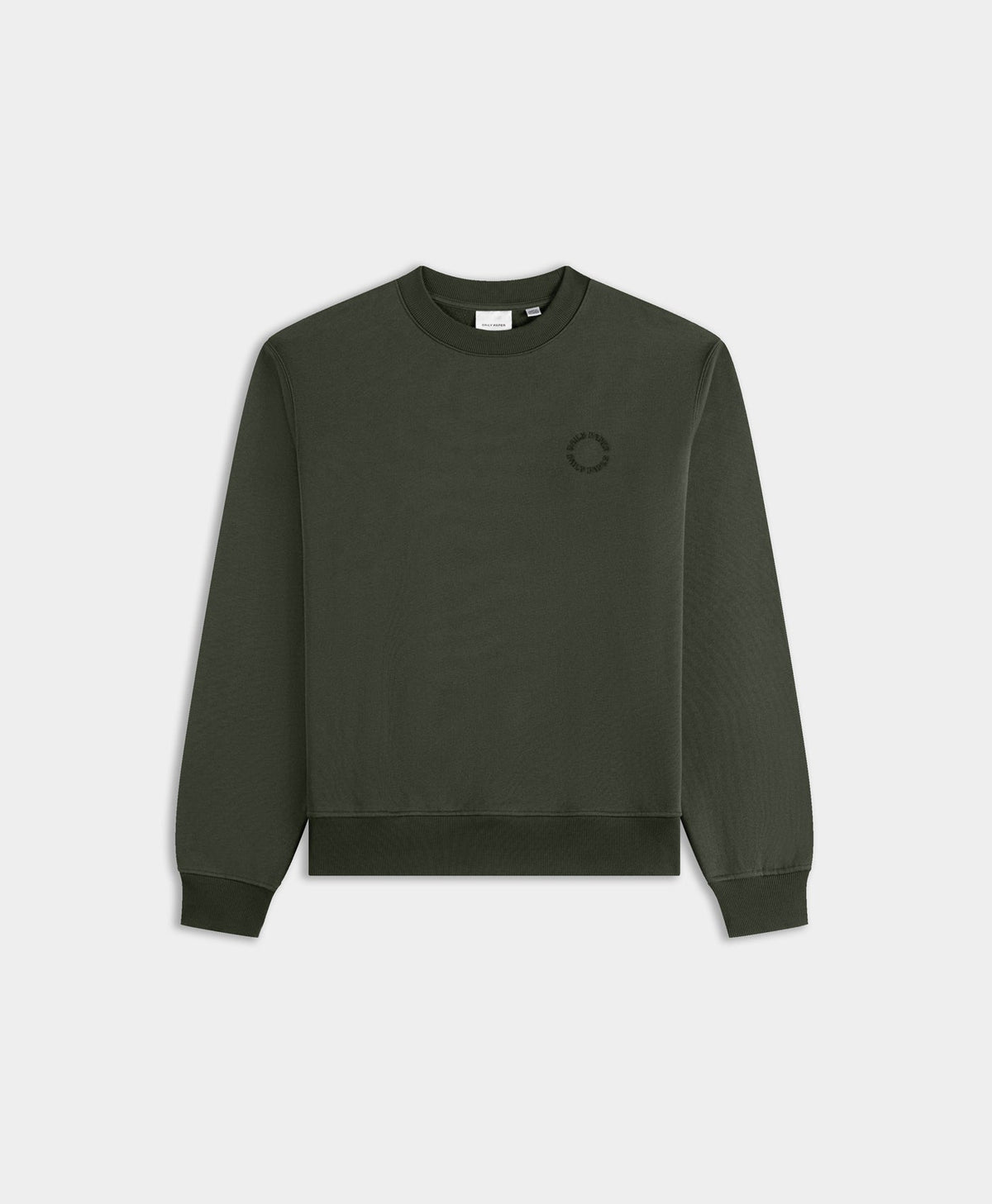 Rosin Green Orbit Emb Sweater