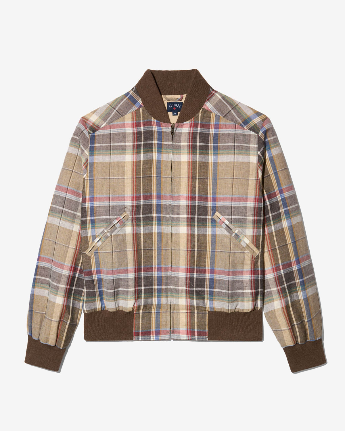 Linen Varsity Jacket