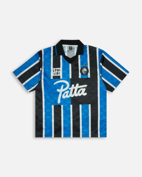 Patta Stripe Football Jersey (French Blue)