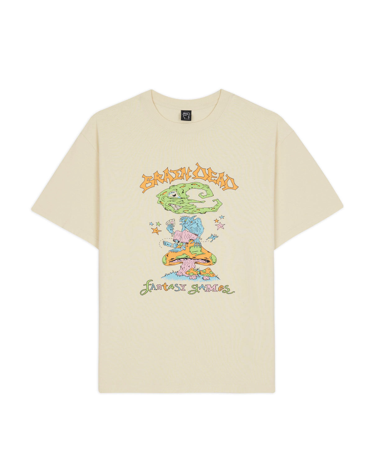 Psychic Card Games T-shirt - Natural