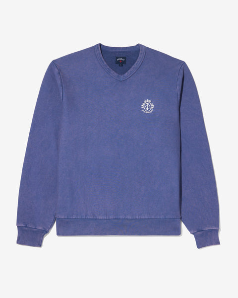 Salt Wash V-Neck Sweatshirt