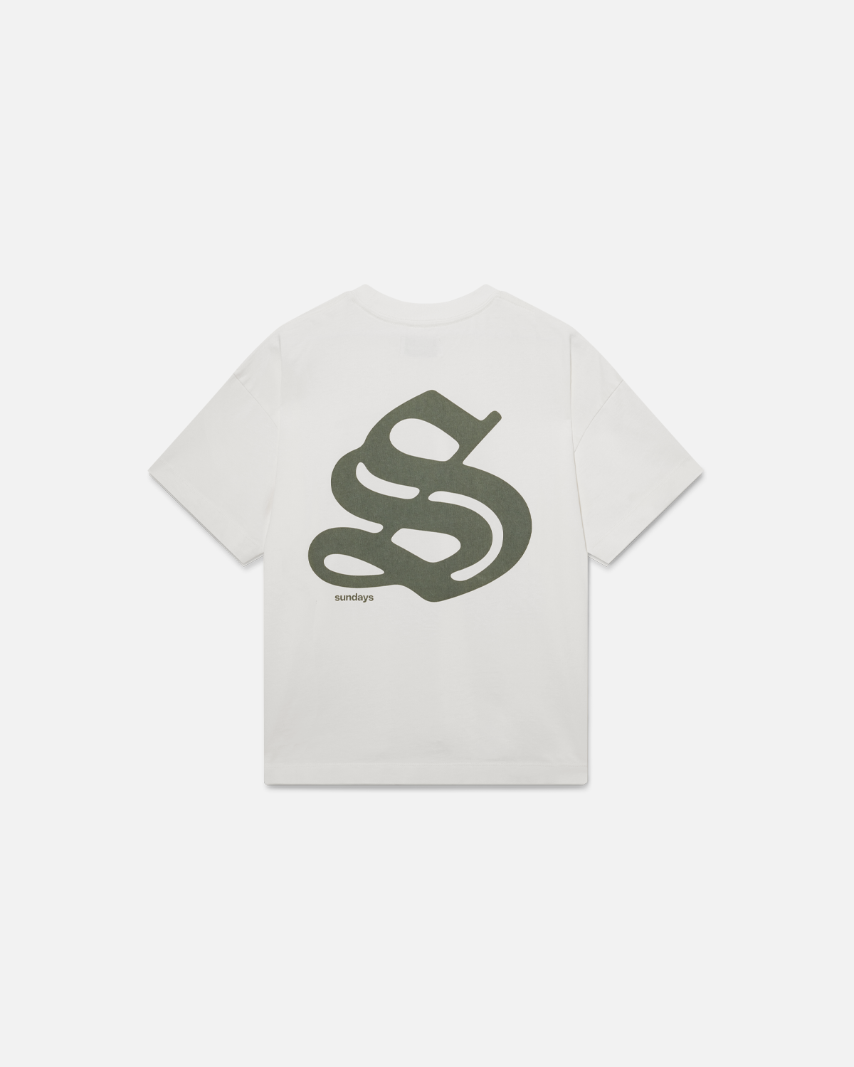 S Tee - White