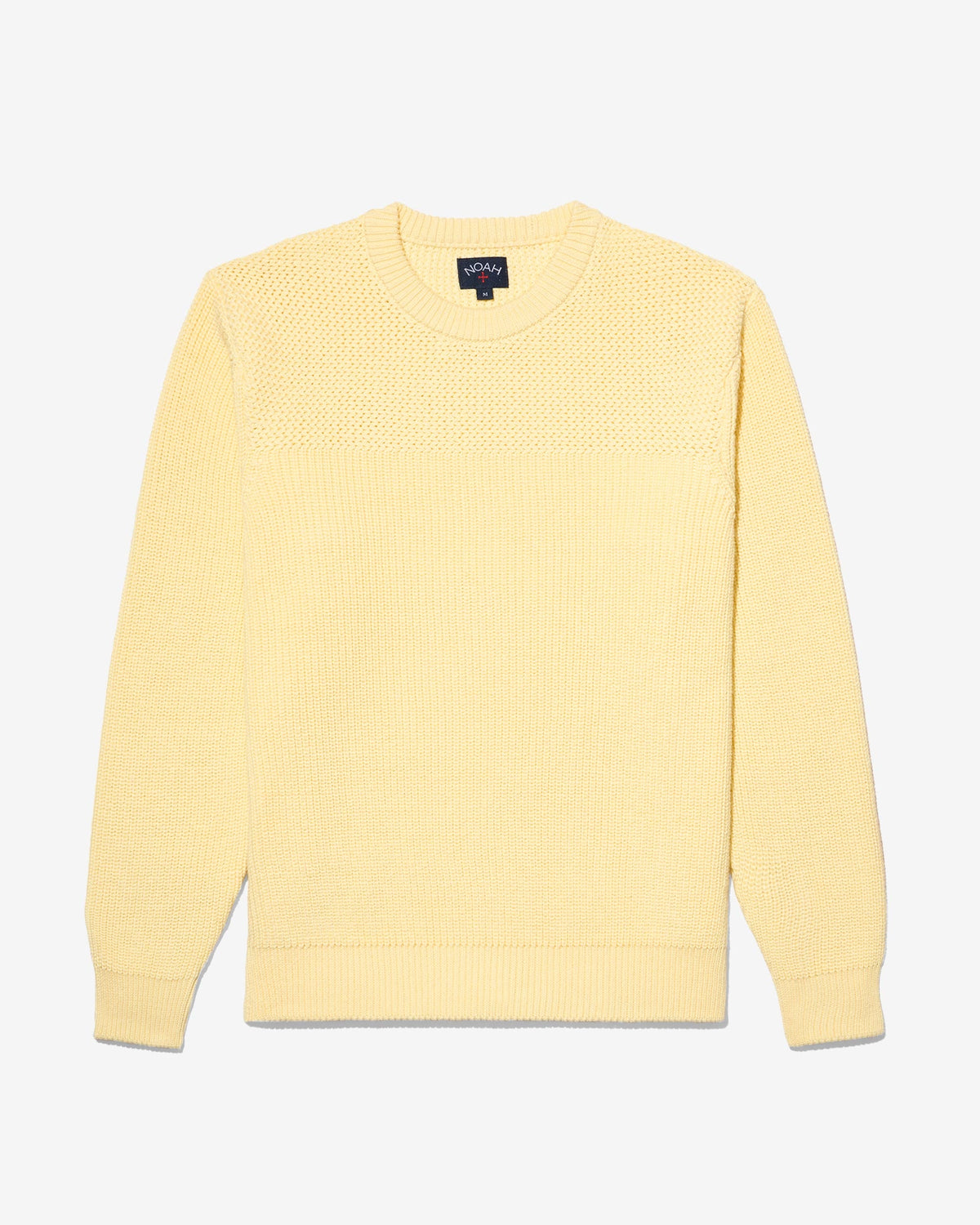 Textured Yoke Sweater
