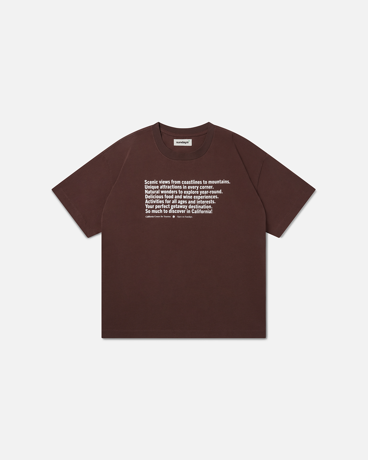 Views Tee - Mocha