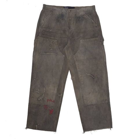 Been thru it waxed canvas dbl knee pant