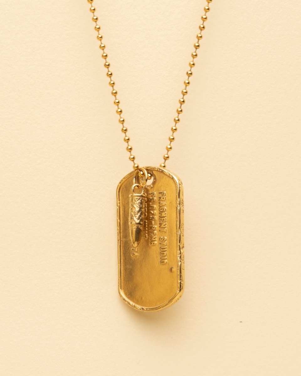 DOG TAG PENDANT [GOLD]