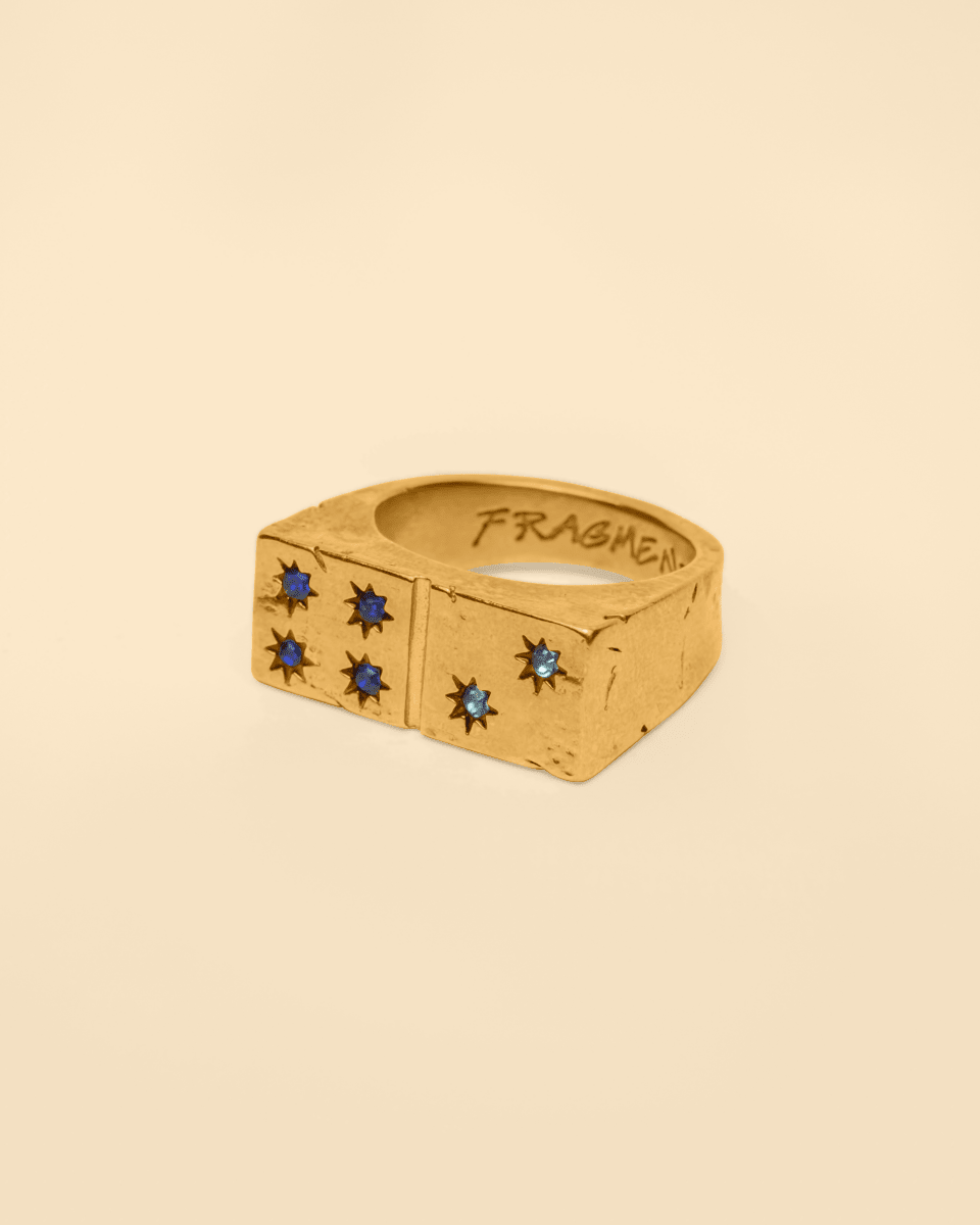 Domino ring [gold]