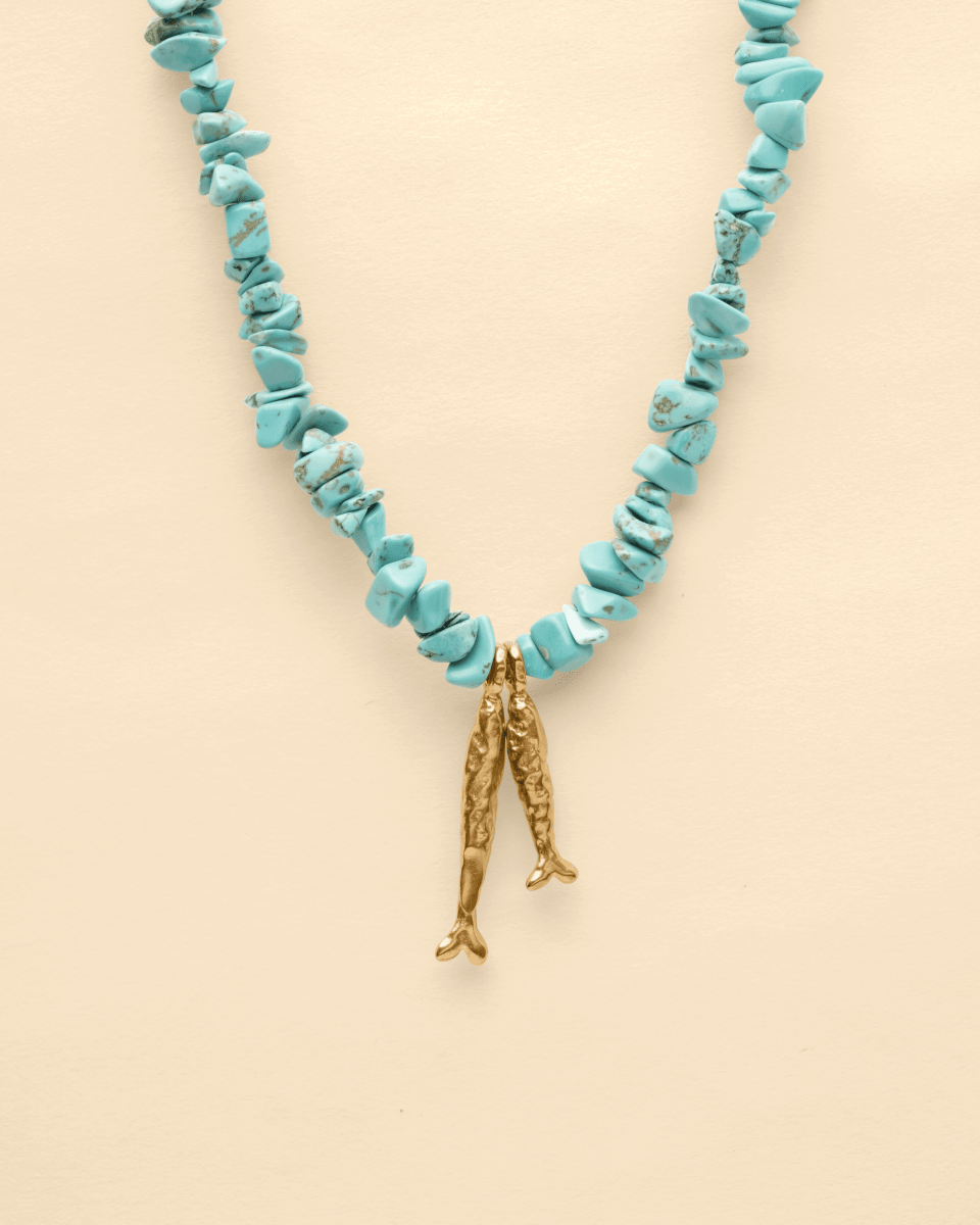 Fishes pendant [gold]