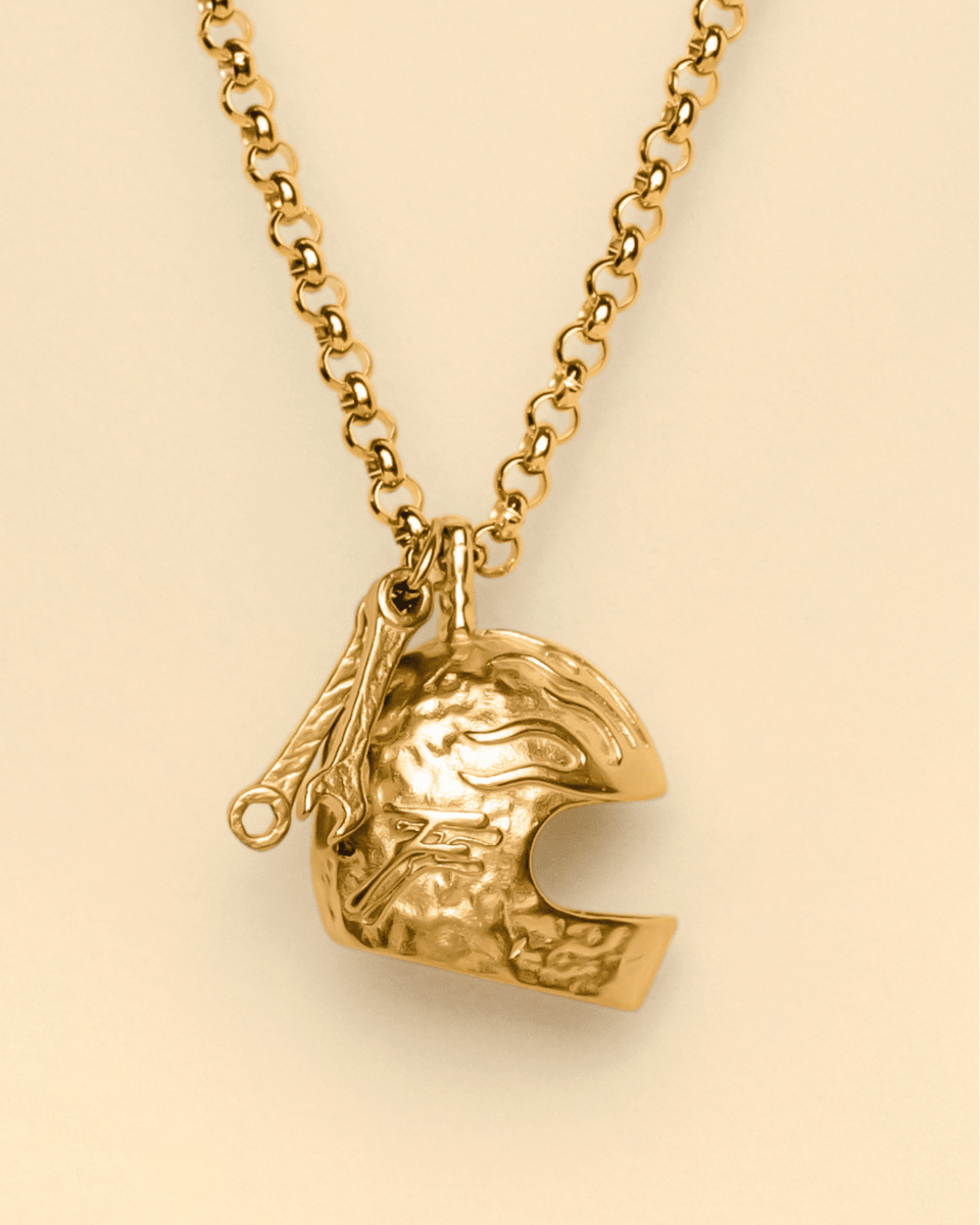 HELMET PENDANT [GOLD]