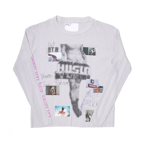 Hustlr rib l/s tee