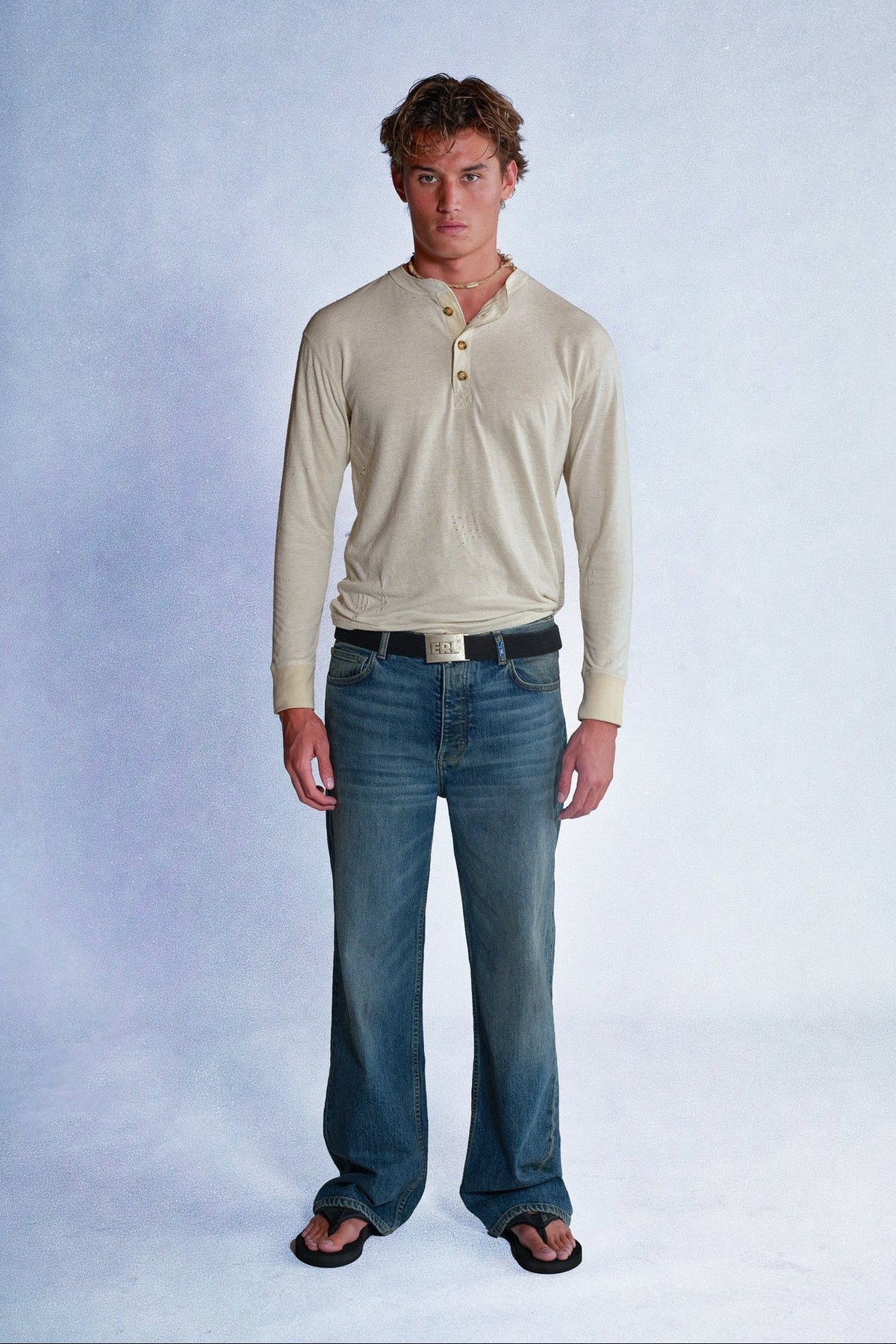 long sleeve henley